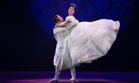 Ainsley Melham and Shubshri Kandiah in 'Cinderella'. Photo by Jeff Busby.