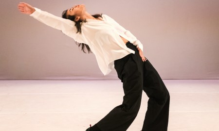 Amrita Hepi's 'Rinse'. Photo by Gregory Lorenzutti for Dancehouse.