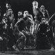 Artists of Bangarra Dance Theatre and The Australian Ballet in 'Rites', 1999. Photo by Branco Gaica.