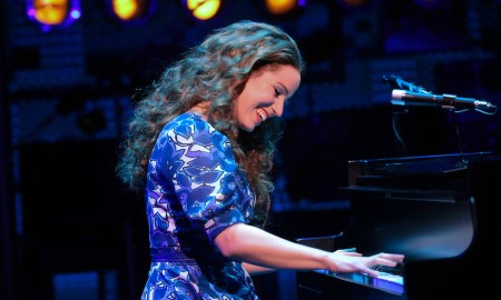 'Beautiful The Carole King Musical', with Chilina Kennedy as Carole King in the Broadway cast. Photo by Joan Marcus.