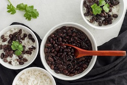 Black beans recipe.