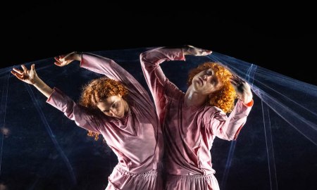 Dancenorth's Marlo Benjamin and Nelson Earl in 'RED'. Photo by Amber Haines.