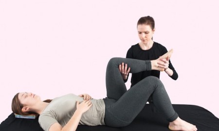 Fiona Bryant teaching Alexander Technique