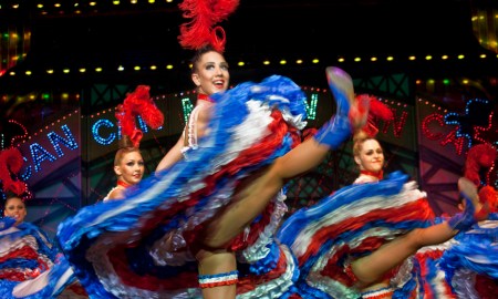 French Cancan. Photo by S. Franzese, courtesy of Moulin Rouge.