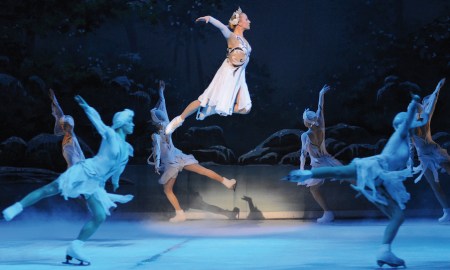 The Imperial Ice Stars in 'Swan Lake on Ice'. Photo by David Wyatt.