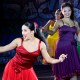 Kimberley Hodgson as Anita and Emma Feliciano as Consuelo in 'West Side Story'. Photo by Keith Saunders.