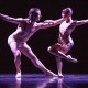 Matthew Lehmann and Sandy Delasalle in WAB's 'La Pluie'. Photo by Sergey Pevnev