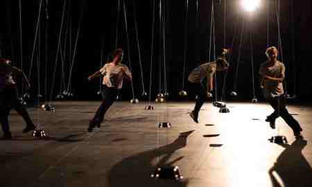 Lucy Guerin's 'Pendulum'. Photo by Gregory Lorenzutti.