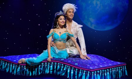 Shubshri Kandiah and Graeme Isaako in 'Aladdin'. Photo by James Green.