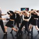 Malachi Sylvester working with dancers at Academy of Music and Performing Arts. Photo by Wenny Tan.