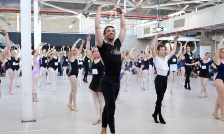 Matthew Prescott of Joffrey Ballet School at VDF. Photo by Belinda Strodder.