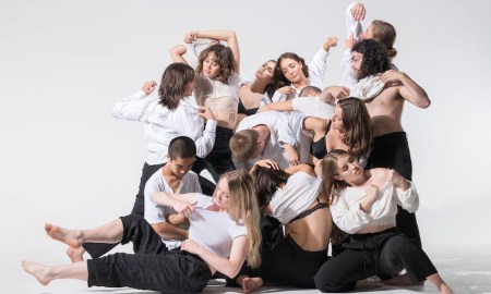 New Zealand School of Dance 3rd Year contemporary dance students 2021. Photo by Stephen A'Court.