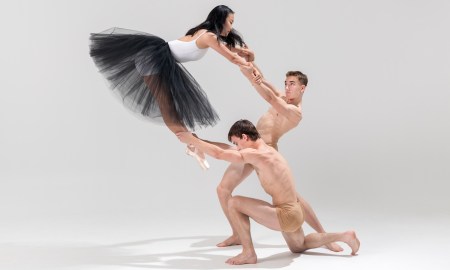 NZSD students Sook Meng Lim, Louis Ahlers and Eden Kew. Photo by Stephen A'Court.