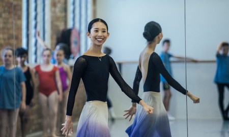 Queensland Ballet's Lina Kim. Photo courtesy of Queensland Ballet.