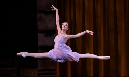 NYCB Principal Lauren Lovette as Juliet in 'Romeo + Juliet'. Choreography by Peter Martins. Photo by Paul Kolnik.