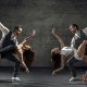 RNZB dancers Paul Mathews, Nadia Yanowsky and Katherine Minor in 'Black Swan, White Swan'. Photo by Ross Brown.