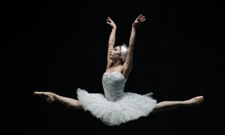 RNZB's Mayu Tanigaito in 'Swan Lake'. Photo by Ross Brown.