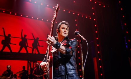 Rob Mallett in 'Elvis: A Musical Revolution'. Photo by Nicole Cleary.