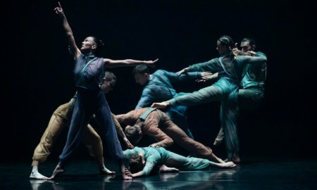 SDC in Gabrielle Nankivell's 'Neon Aether'. Photo by Pedro Greig.