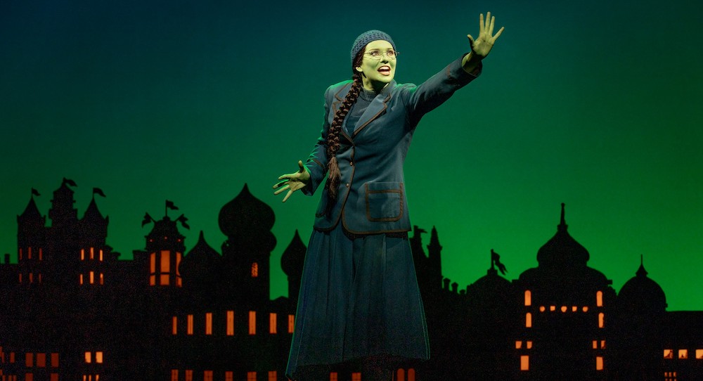 Sheridan Adams in 'Wicked'. Photo by Jeff Busby.