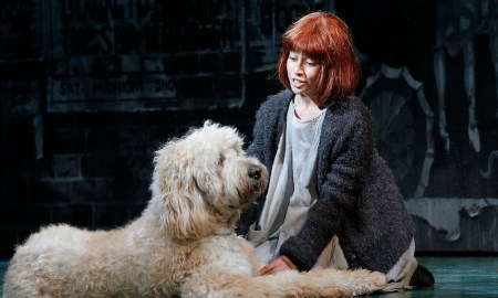 Siena Elchaar as Annie in the 2012 production. Photo by Jeff Busby.