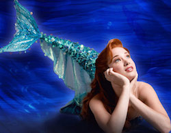 Ariel in The Little Mermaid on Broadway