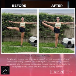 Skill and flexibility improvements from Plié, Groove'n'Shuffle studio.