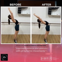 Skill and flexibility improvements from Plié, Groove'n'Shuffle studio.