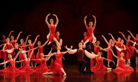 Dance students of The McDonald College, Sydney Australia