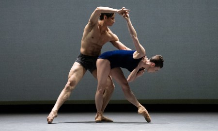 Tiler Peck (right) in 'Swift Arrow'. Photo by Christopher Duggan.