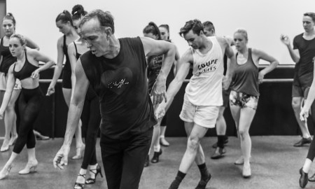 William Forsythe leads a class. Photo courtesy of Forsythe.