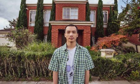 Xander Soh outside his Rowvilee home. Photo by Paul Malek.